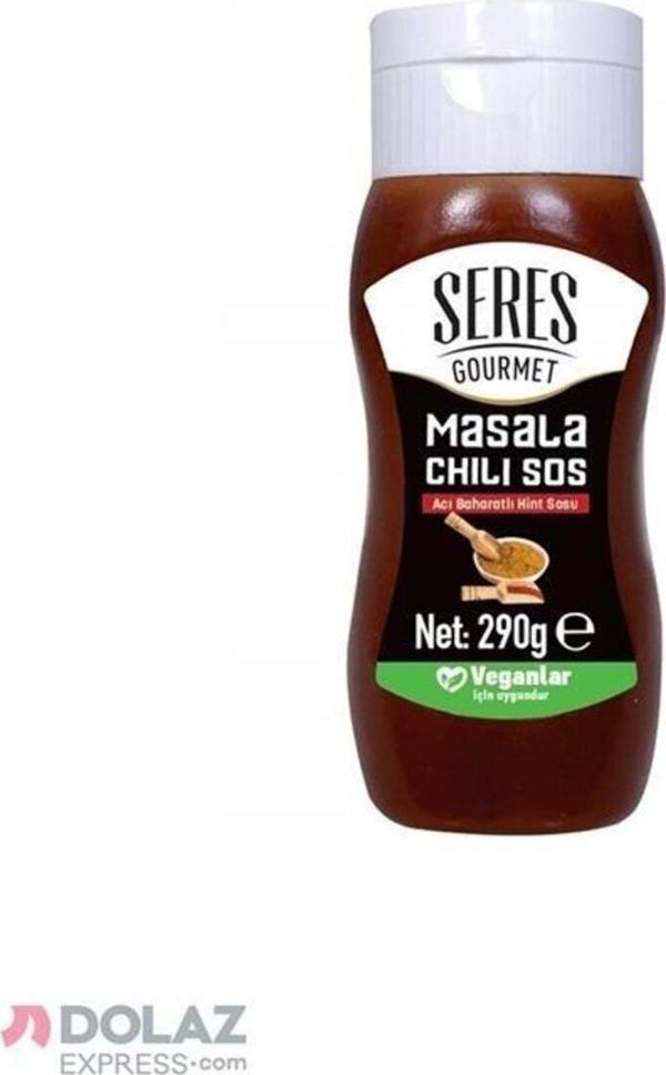Seres Foods Seres Gourmet Masala Chili SosAcı Baharatlı Hint Sosu 290G - Image 1