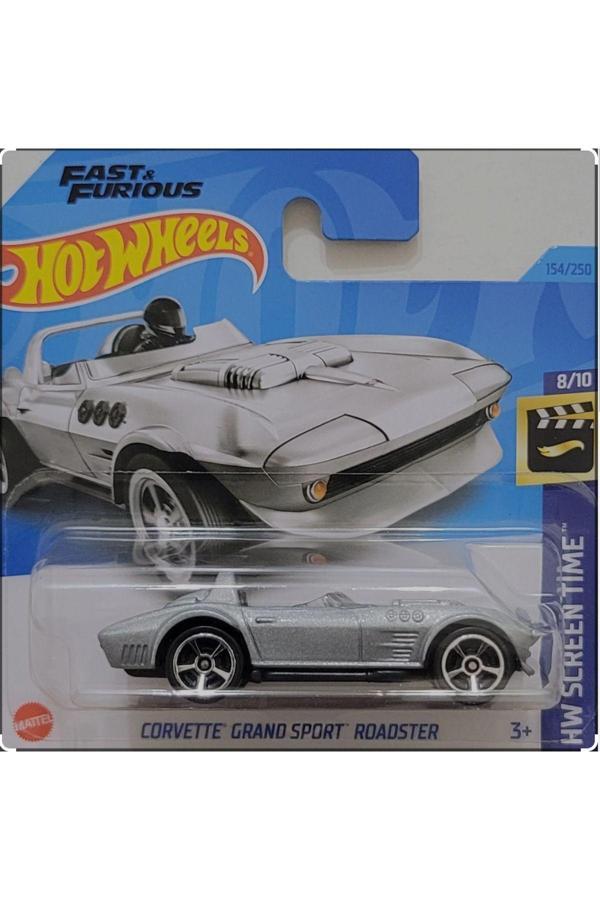 Hot Wheels Corvette Grand Sport Roadster Fast And Furıous 1:64 Ölçek Metal Araba - Image 1