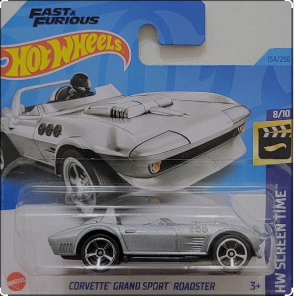 Hot Wheels Corvette Grand Sport Roadster Fast And Furıous 1:64 Ölçek Metal Araba - Image 1
