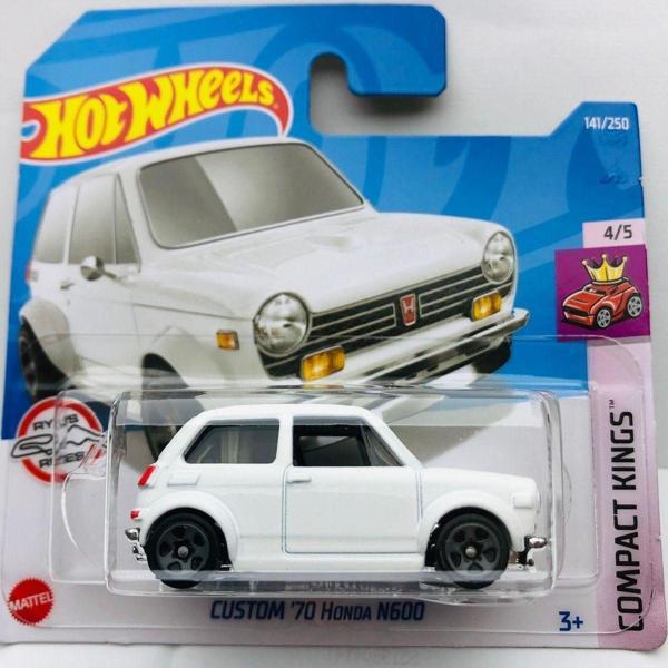 Hot Wheels Custom 70 Honda N600 White 1:64 Ölçek Hotwheels Marka 4/5 - Image 1