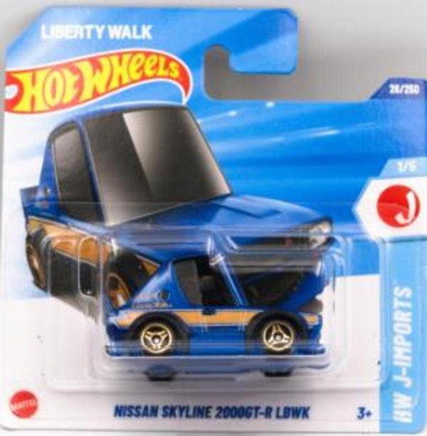 Hot Wheels Tekli Arabalar Nissan Skyline 2000Gt-R Lbwk Hyx54 (J-Imports) - Image 1