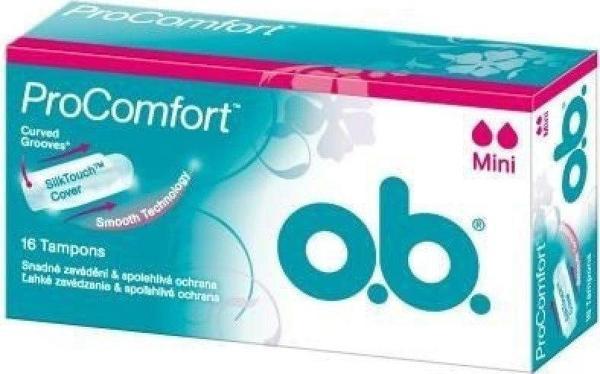 O.B. Pro Comfort Mini Tampon Light Days 16 Adet - Image 1