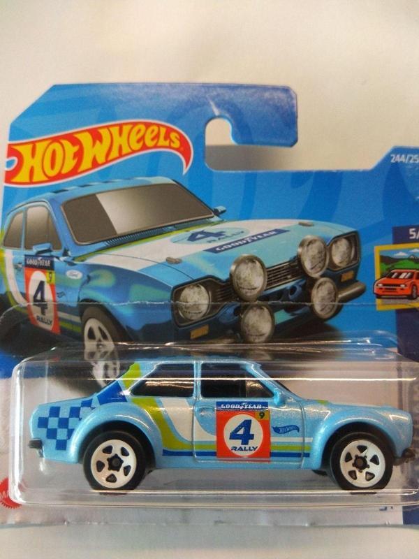 Hot Wheels Yeni - New '70 Ford Escort Rs1600 Mini Araba 1:64 Ölçek Hotwheels Marka 5/5 - Image 1