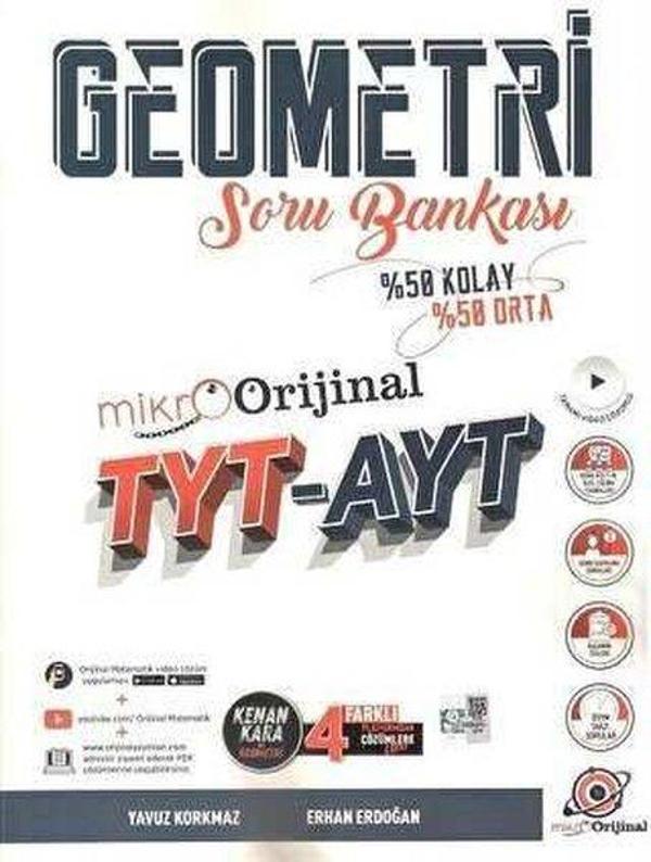 2023 TYT AYT Geometri Mikro Soru Bankası - Orijinal Yayınları - Image 1