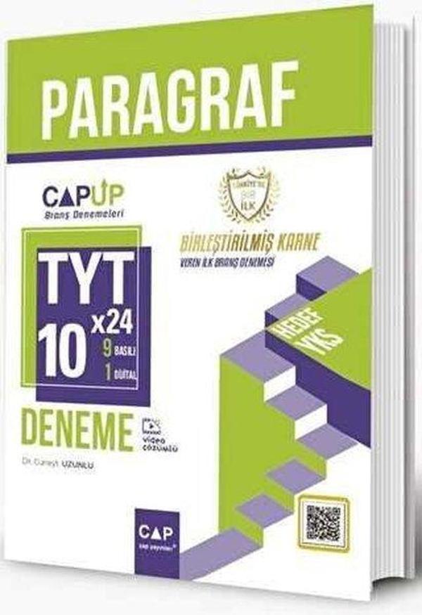 2023 TYT Paragraf 10x24 Up Deneme - Çap Yayınları - Image 1
