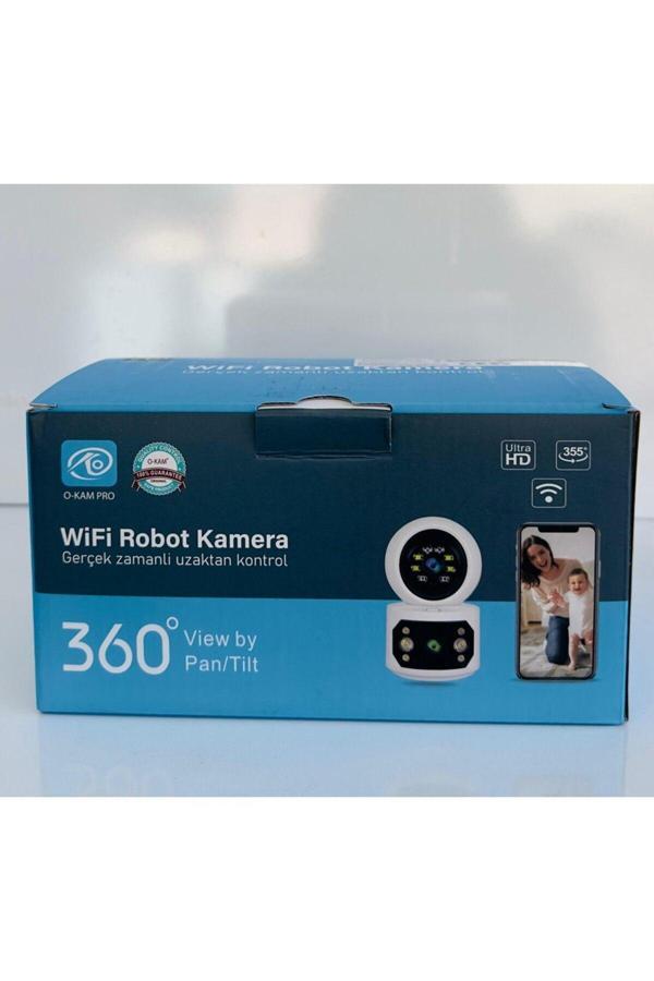 O-Kam 3047X 3+3Mp Wifi Robot Kamera - Image 1
