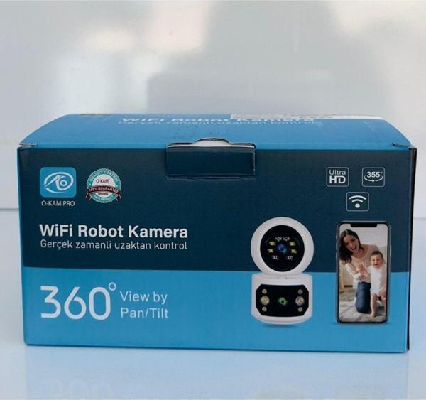 O-Kam 3047X 3+3Mp Wifi Robot Kamera - Image 1