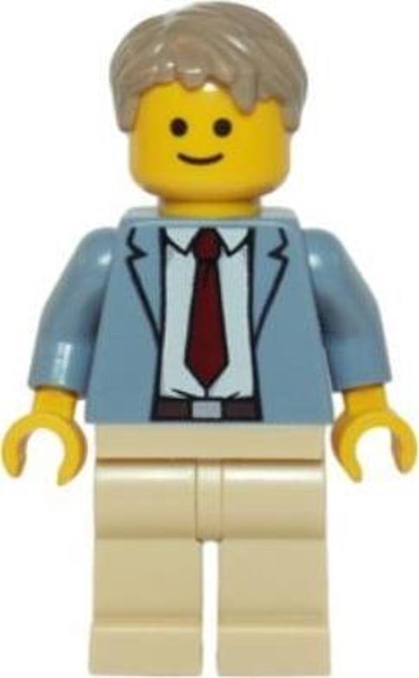Lego Minifigür Detective Ace Brickman twn223 - Image 1