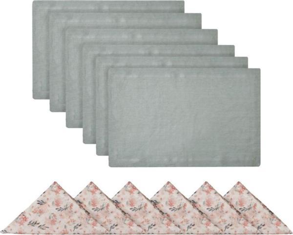 Lovely Pink 6 Kişilik Sofra Tekstil Paketi - Image 1