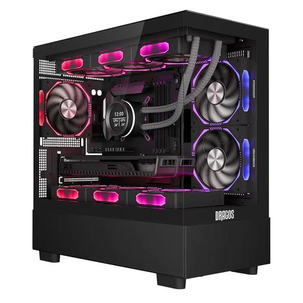 Dragos  DRx7531 i5 14400F 32GB DDR5 Ram 1TB NVMe SSD 12GB Intel Arc B580  Oyuncu Hazır Sistem - Image 1
