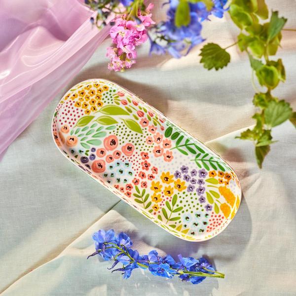 Karaca Fiore Kayık Tabak 35 cm - Image 1