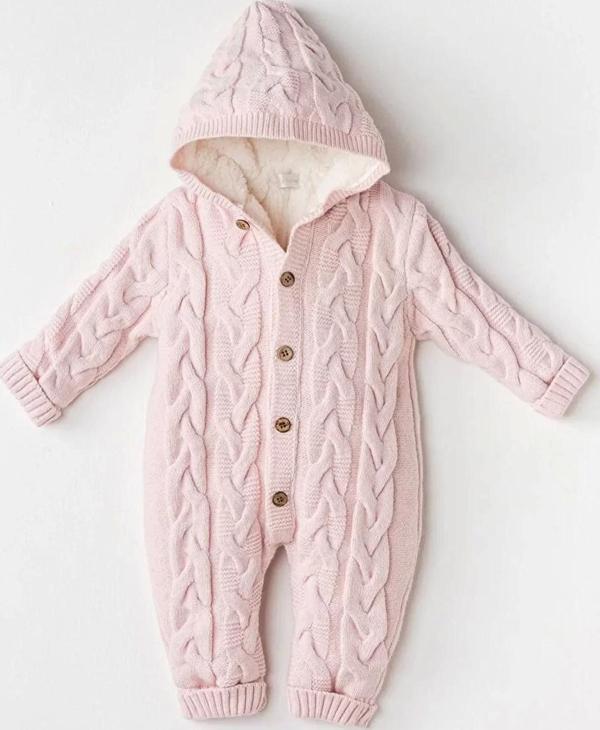 Knitwear Triko Bebe Kozmonot Pink Melange - Image 1