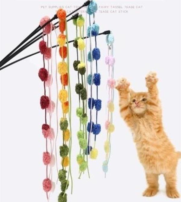 Çıngıraklı Kedi Oyun Oltası - Image 1