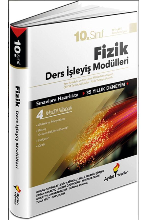 10. Sınıf Fizik Ders Işleyiş Modülleri Aydın Lise  - Aydın Yayınları - Image 1