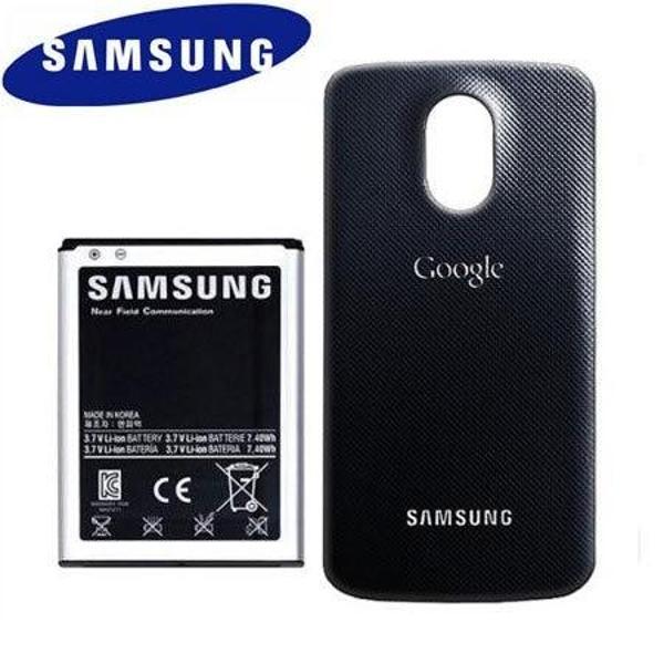 OUTLET Samsung Galaxy Nexus Arka Kapak Orjinal Batarya Pil Kapağı Siyah EB-K1F2KBUGSTD OUTLET - Image 1
