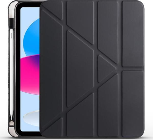 iPad 10.9 2022 (10.Nesil) Kılıf Tri Folding Kalem Bölmeli Standlı - Image 1