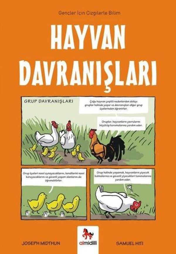 Hayvan Davranışları - Gençler İçin Çizgilerle Bilim - Almidilli - Image 1