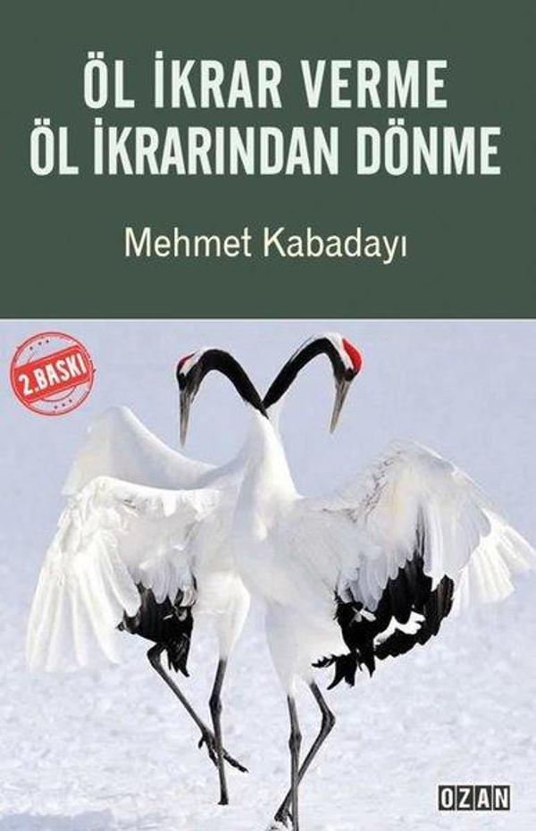 Öl İkrar Verme Öl İkrarından Dönme - Ozan Yayıncılık - Image 1