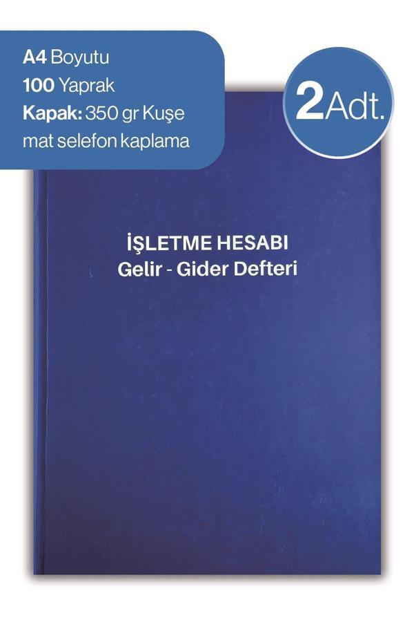 Düvenci İşletme Hesabı Gelir - Gider Defteri 2 adet - Image 1