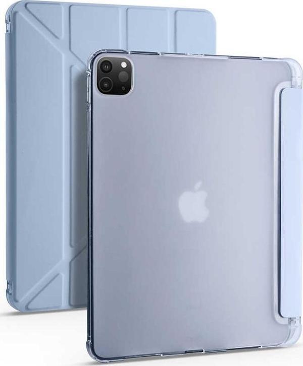 iPad Pro 12.9 2022 M2 Kılıf Tri Folding Kalem Bölmeli Standlı - Image 1
