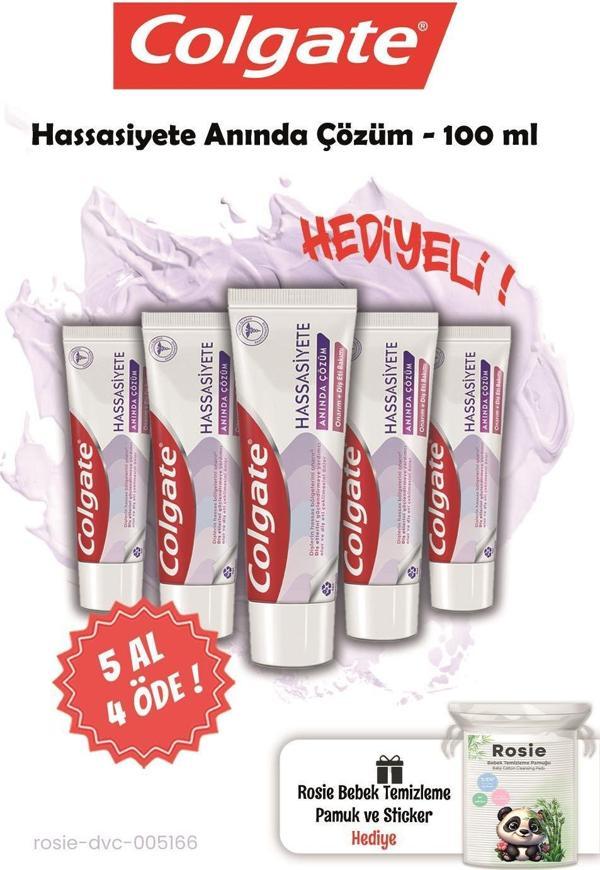 5 AL 4 ÖDE Colgate Hassasiyete Anında Çözüm 100 ml ve Rosie Hediye - Image 1