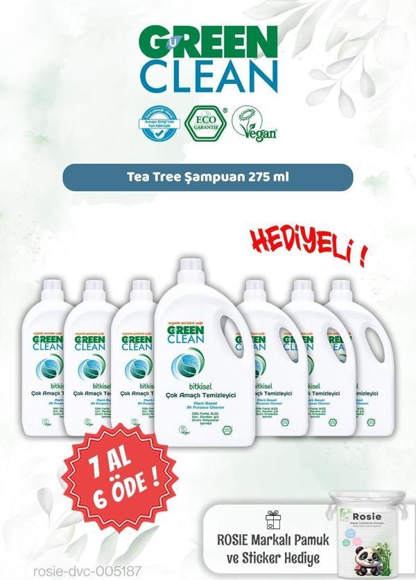 Green Clean 2750 ml Çok Amaçlı Tem. 7 AL 6 ÖDE ve Rosie Hediye - Image 1