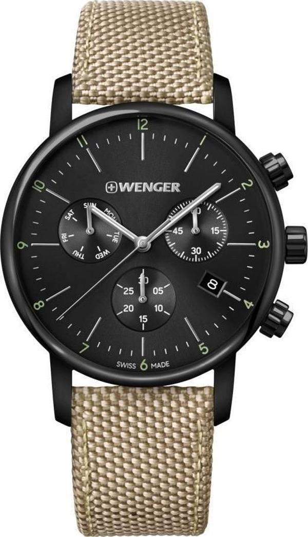Wenger 01.1743.117 Urban Classic Chrono Kol Saati - Image 1