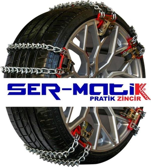 Sedir Ser-Matik Pratik Kar Zinciri Takviyeli Serme Patinaj Zinciri "M" Ölçü - Image 1