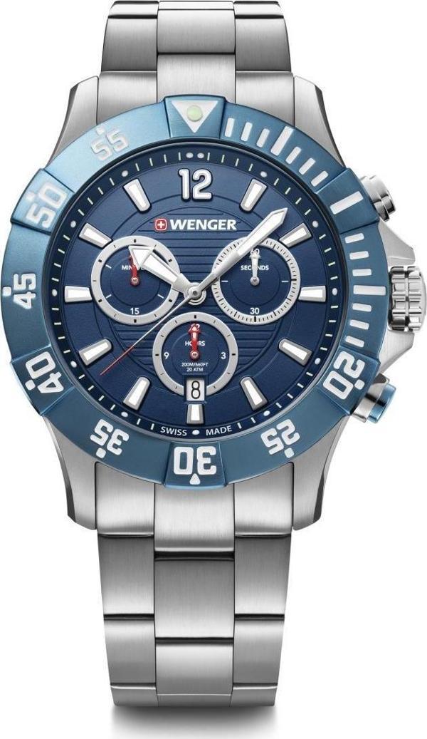 Wenger 01.0643.119 Seaforce Chr Kol Saati - Image 1