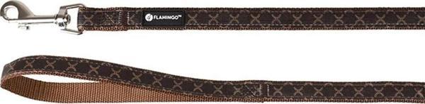 Flamingo Odin Köpek Gezdirme Kayışı Kahverengi 120 Cm 15 Mm - Image 1