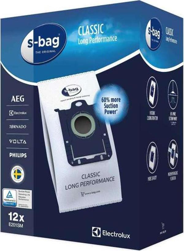 Electrolux E201SM S-Bag 12'li Toz Torbası - Image 1