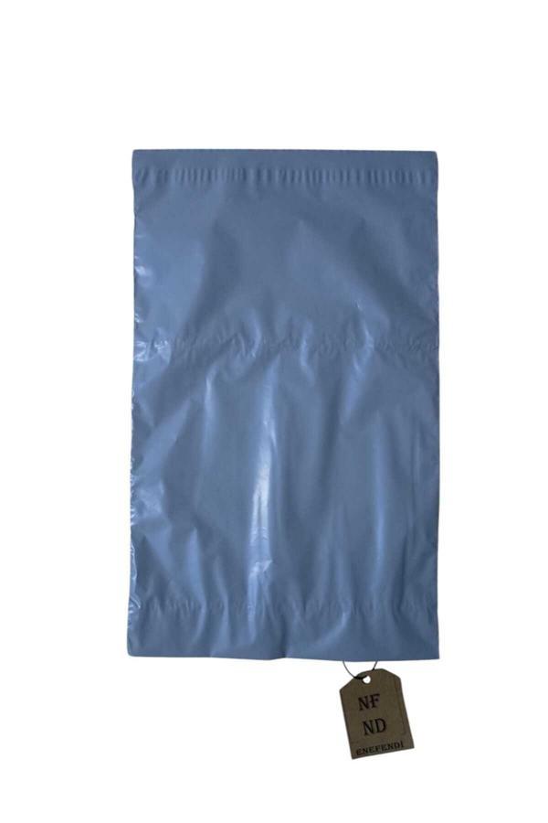 Enefendi Kendinden Yapışkanlı Kargo Poşeti Cepli Gri Renk 18X30 (10'Lu) - Image 1