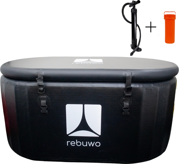Rebuwo Sporcu Buz Küveti Büyük– 170 x 85 x 65 cm, 476 L Kapasite | Sporcular ve Soğuk Su Terapisi - Image 1
