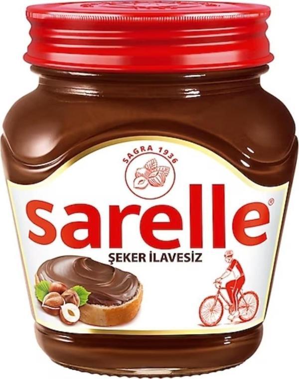 Sarelle Şekersiz Kakaolu Fındık Ezmesi 350 Gr - Image 1