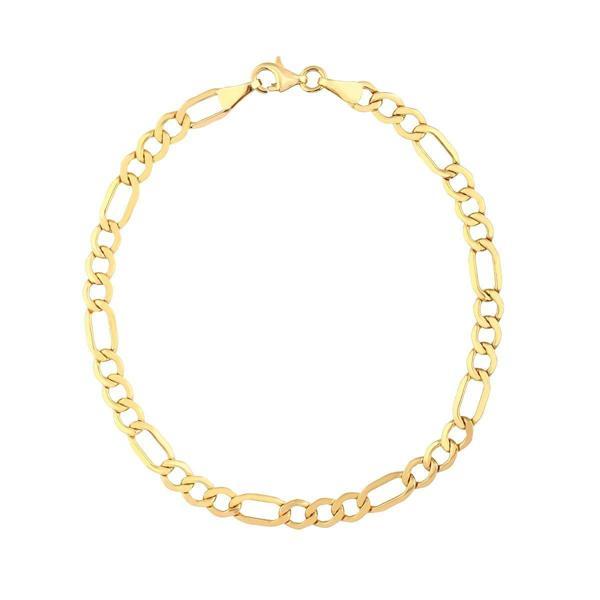 AgaKulche Figaro Düz Altın Bileklik - Image 1