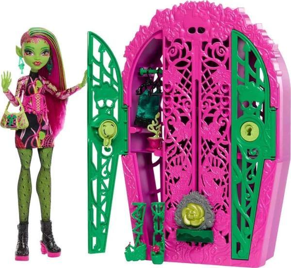 Monster High Bebekleri Monster Garden Mysteries Gizemli Arkadaşlar Seri 4 Bebekleri Venüs Mcflytrap - Image 1