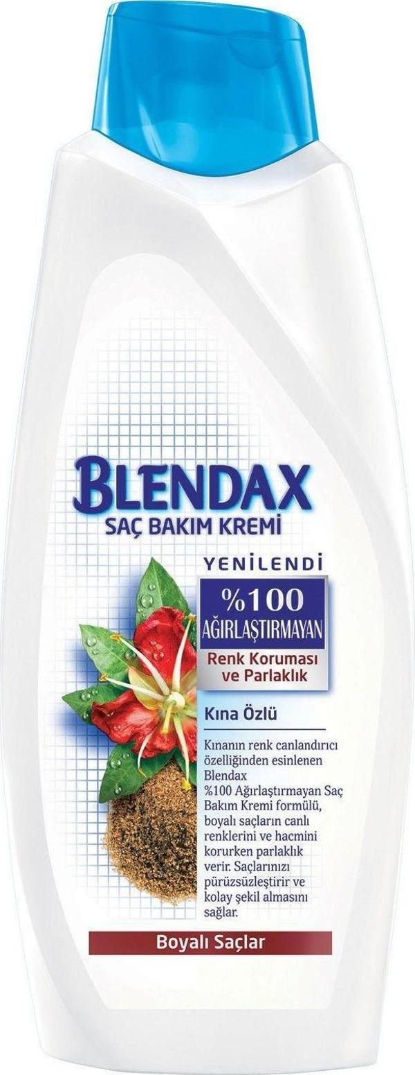Blendax Boyalı Saçlar İçin Kına Özlü Saç Kremi 600 ml 8690572782033 - Image 1