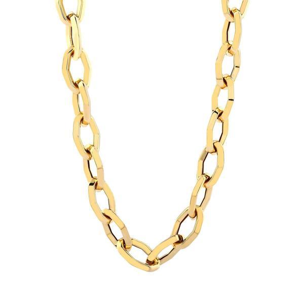 AgaKulche İçi Boş 7,9 mm Altın Zincir - Image 1