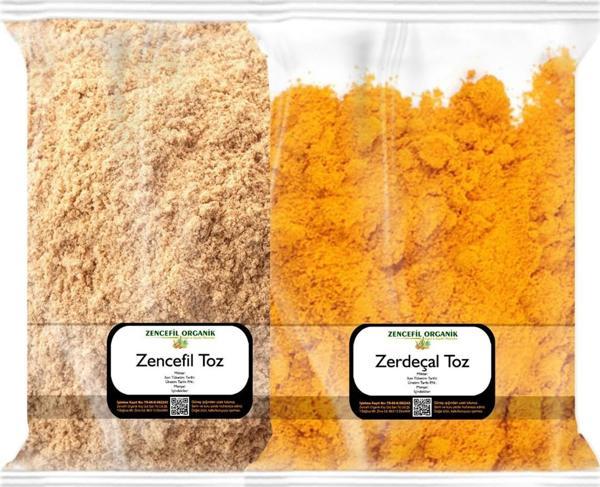 Toz Zerdeçal 250 g + Toz Zencefil 250 g - Image 1
