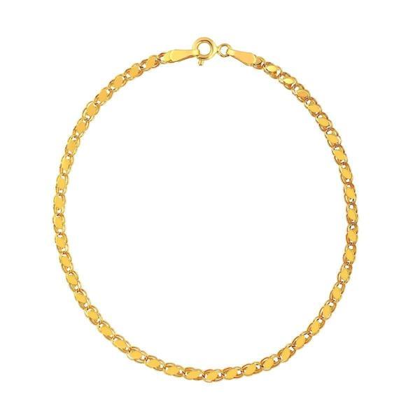 AgaKulche Aynalı 2,85 mm Altın Bileklik - Image 1