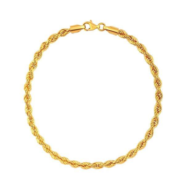 AgaKulche Halat 2,7 mm Altın Bileklik - Image 1