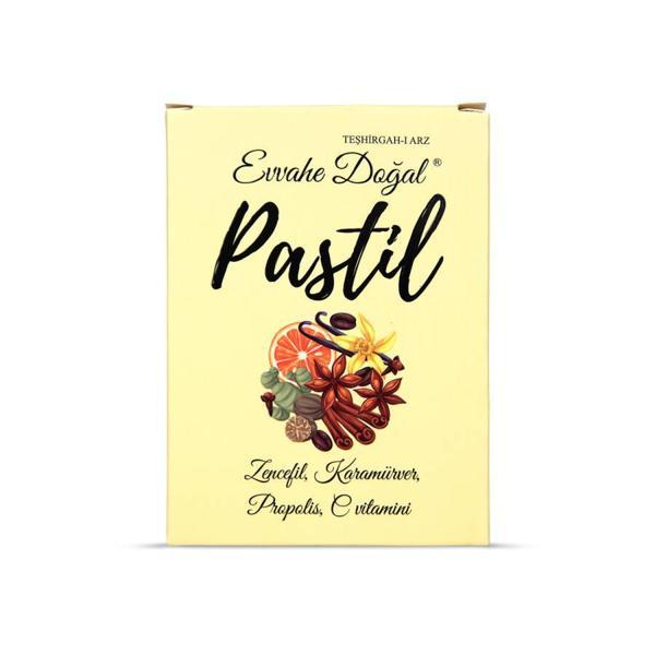 Pastil 12 adet(Zencefil, Karamürver, Propolis, C vitamini İçeren Pastil Takviye Edici Gıda) - Image 1