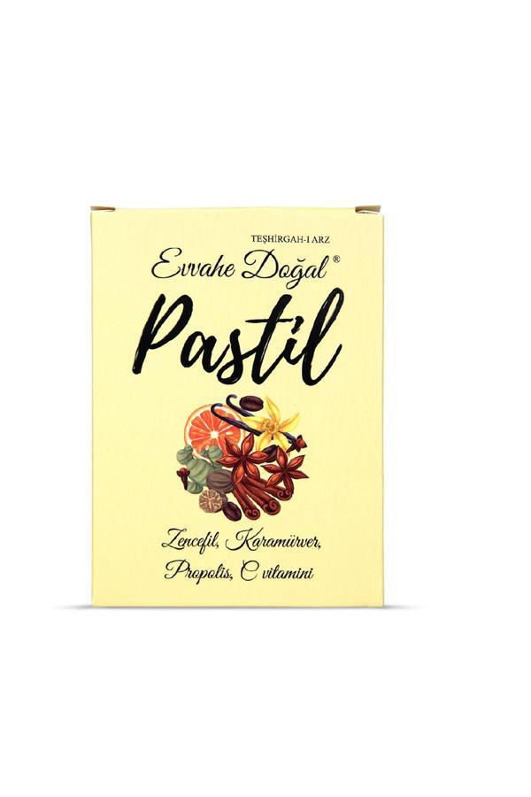 Pastil 12 Adet(ZENCEFİL, KARAMÜRVER, PROPOLİS, C VİTAMİNİ İÇEREN PASTİL TAKVİYE EDİCİ GIDA) - Image 1