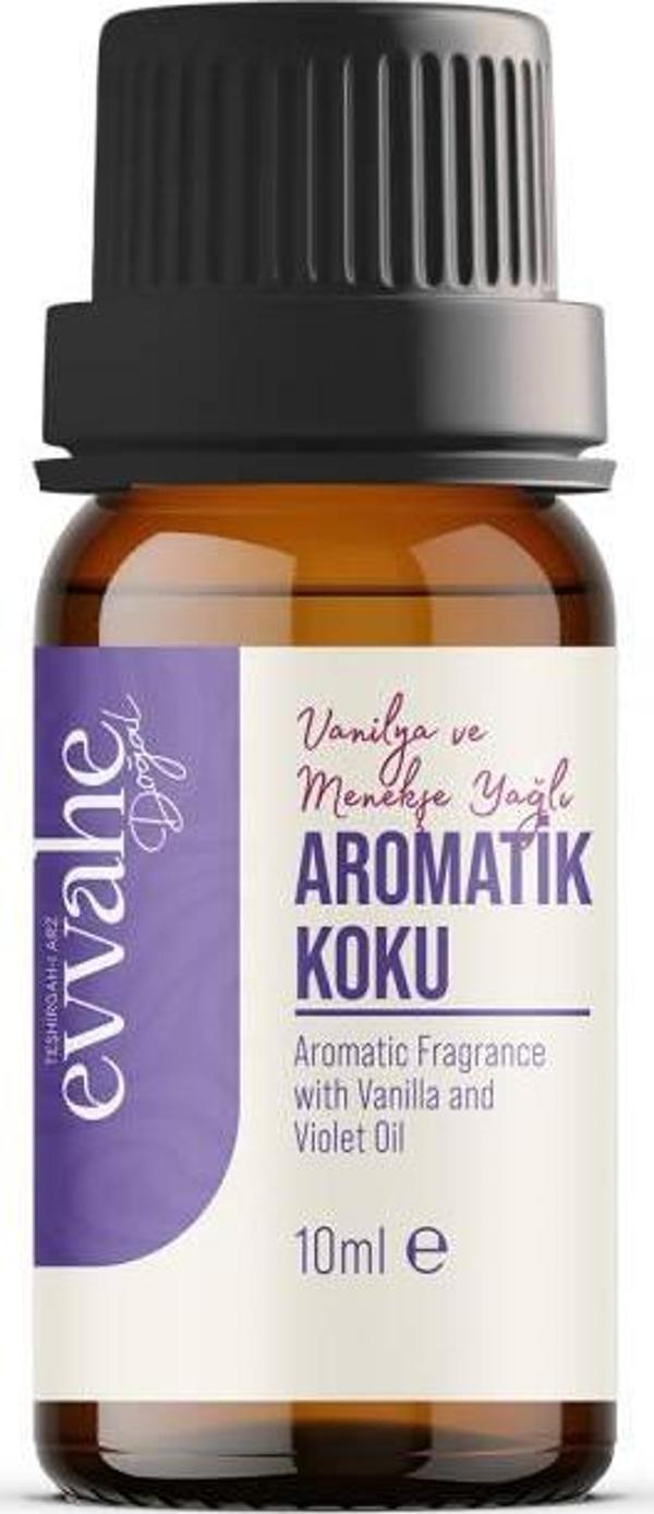 Vanilya ve Menekşe Yağlı Aromatik Koku 10ml - Image 1