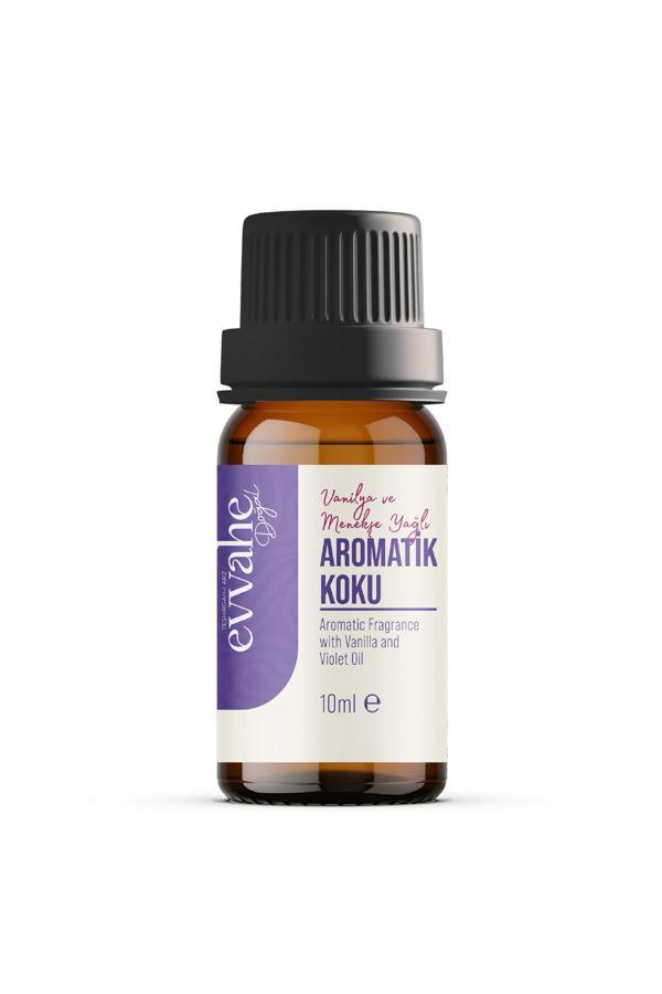 Vanilya Ve Menekşe Yağlı Aromatik Koku 10ml - Image 1
