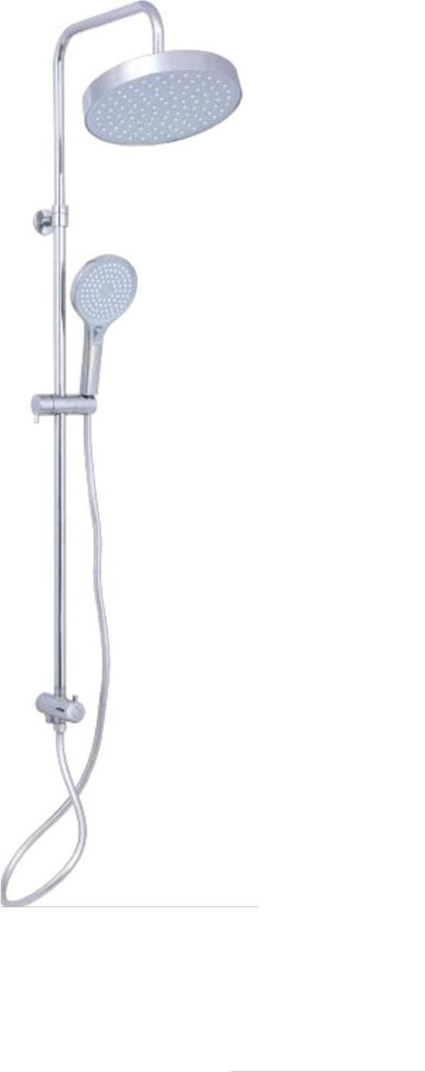 Duxxa Prive Icon Rain Tepe Duş Seti Krom D.112 - Image 1