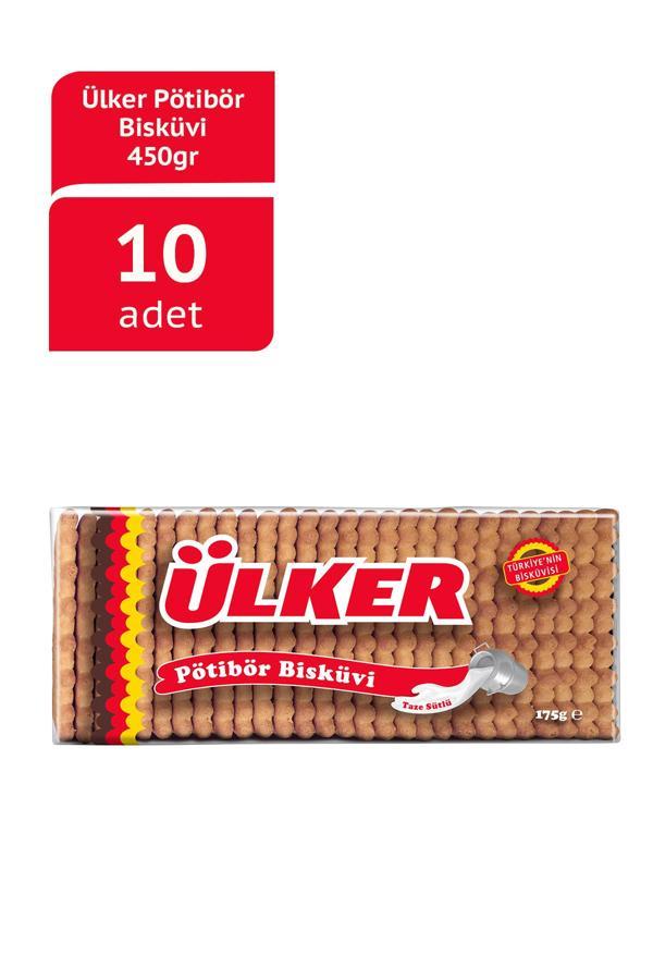 ÜLKER PÖTIBÖR BISKÜVI 450GR x10 ADET - Image 1