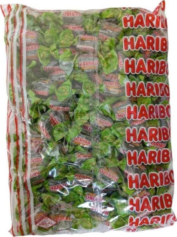Haribo Bayramlık Yumuşak Şeker Elma Aromalı 1000Gr - Image 1