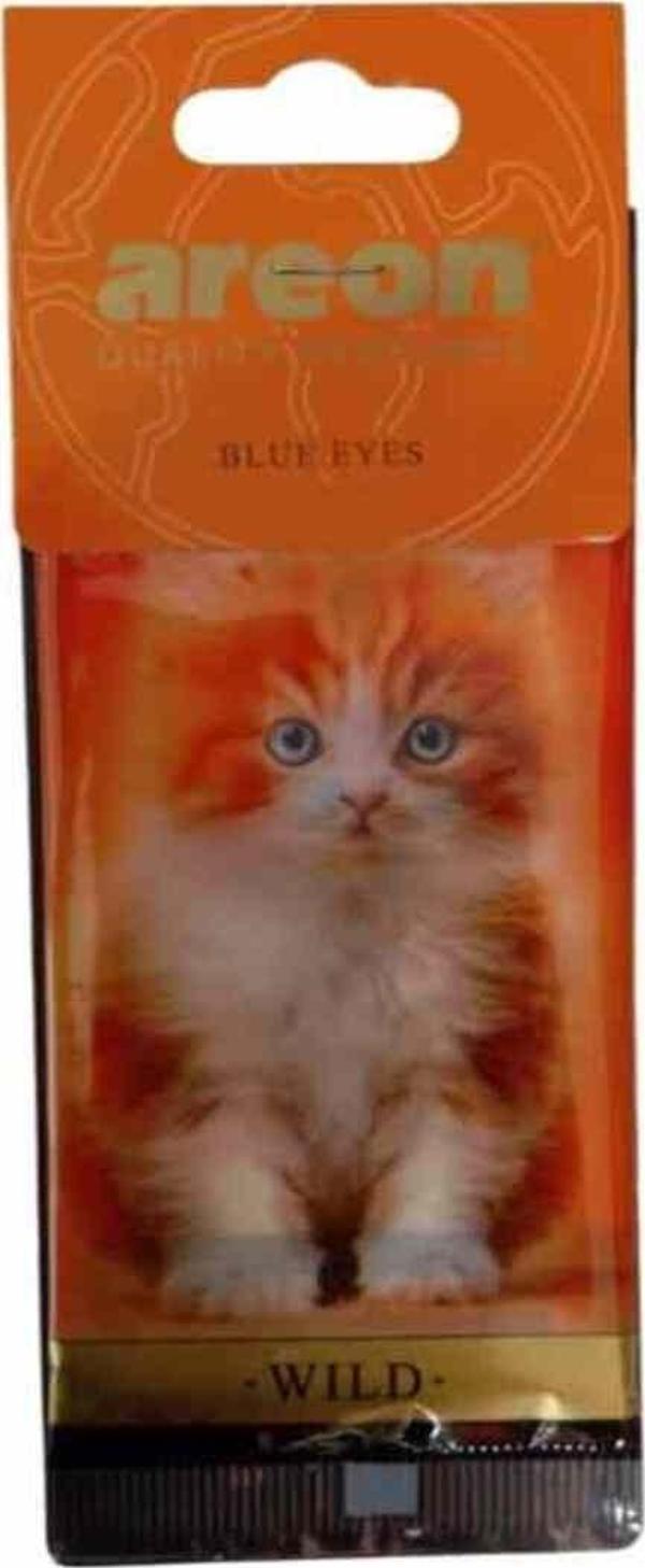Areon Araba Kokusu Kedi Resimli Askı (Blue Eyes) - Image 1