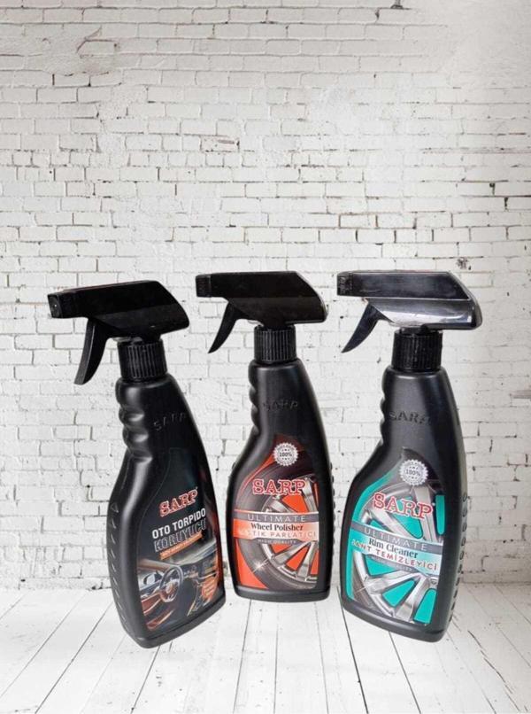 Sarp Oto Bakım 3Lü Set (Torpido,Lastik,Jant) - Image 1